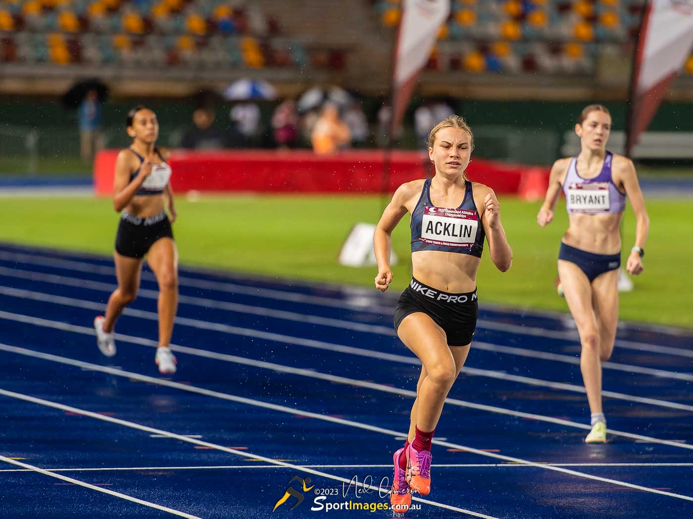 Rose Acklin, Heat 1, Girls Under 16 400m